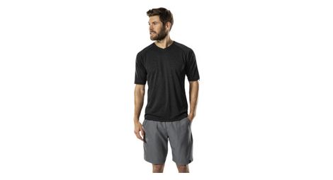 Camiseta técnica bontrager quantum negra