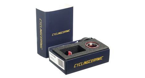 Boitier de pédalier cyclingceramic bsa 30 rouge