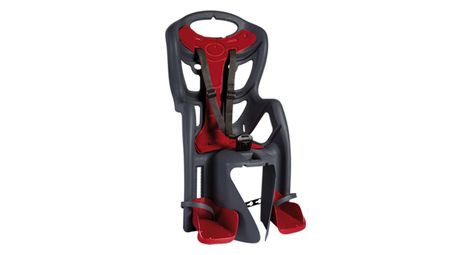 Porte bebe ar sur cadre bellelli pepe gris coussin rouge