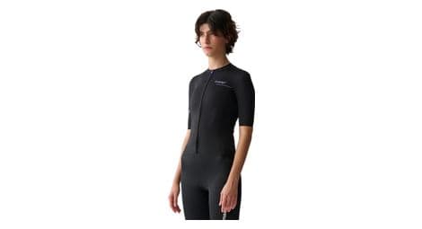 Maillot de manga corta maap training 2.0 para mujer negro/lavanda