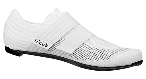 Zapatillas de carretera fizik vento powerstrap aerowave carbon blancas