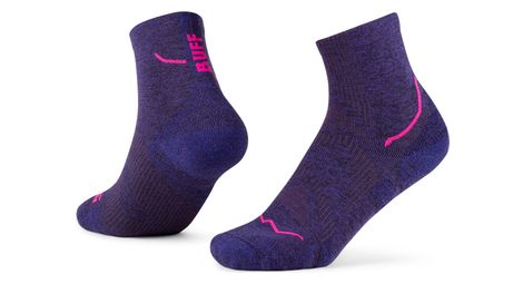 Chaussettes buff dryflx quarter violet