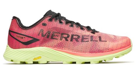 Chaussures Trail Merrell MTL Long Sky 2 Matryx Jaune/Rose Homme