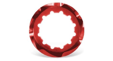 Écrou Centerlock Garbaruk pour Corps de Roue Libre Shimano HG Rouge