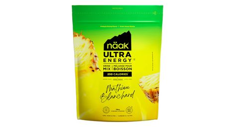 Boisson énergétique naak ultra energy ananas & ginseng - 720g