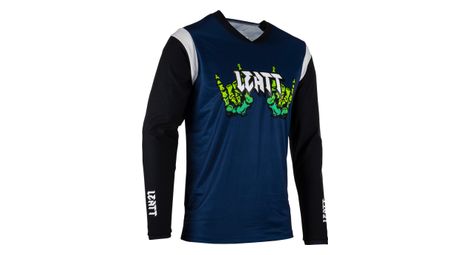Maglia a manica lunga leatt mtb gravity 3.0 blue zombie