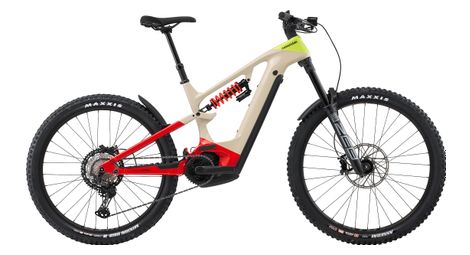 Cannondale moterra neo carbon lt 1 vollgefedertes elektro-mtb shimano xt 12v 750 wh 29/27.5'' beige orange