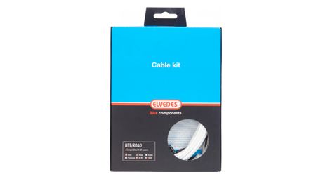 Cables de transmission elvedes basic cable kit blanc