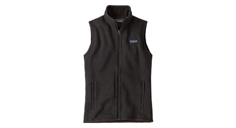 Patagonia Better Sweater Ärmelloses Fleece Schwarz Frau