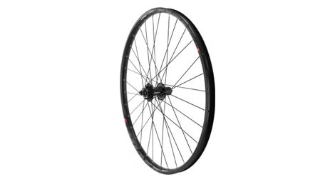 Roue vtt 29  maxx 25 disc arriere noir moy shimano m475 11-10-9v. (compatible tubeless et tubetype) compatible vae - all terrain jante ext 31mm