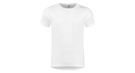 T-shirt de sport manches courtes rogelli - homme - blanc