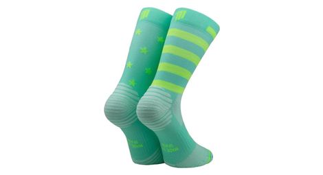 Chaussettes sporcks legend vert / jaune