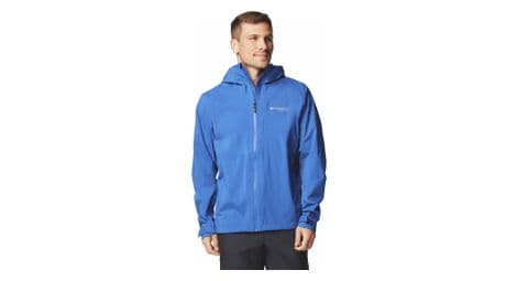 Columbia ampli-dry iii wasserdichte jacke blau