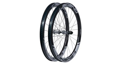 Paire de Roues Carbone 45P RS5 Route Disc R27 / 700mm / 12x100-12x142mm / centerlock