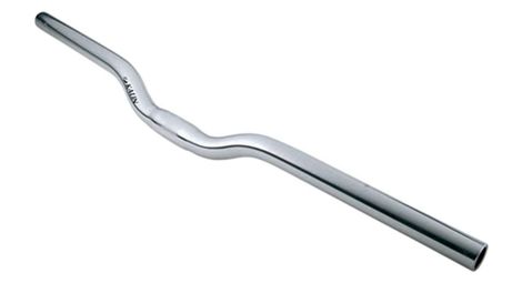 CINTRE VTT RELEVE ACIER D25.4 ARGENT ERGOTEC L620MM HAUT.30MM 243GR