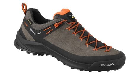 Zapatillas de senderismo salewa wildfireleather gore-texbrown/black