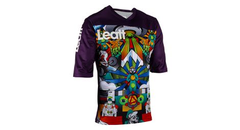 Maillot manches 3 4 leatt enduro 3 0 area 51 multicouleur