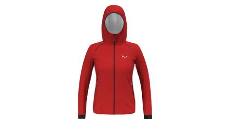 Giacca impermeabile salewa pedroc powertex 2.5l light red donna