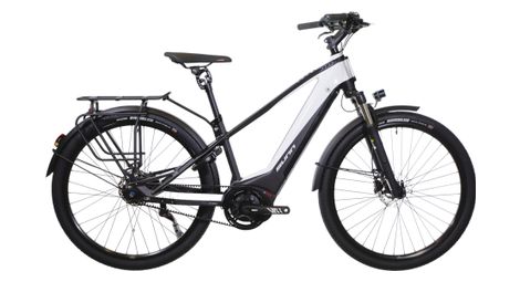 Bicicleta de exposición - vtc électrique sunn urb rely mixte shimano nexus 7v courroie 27.7'' blanc noir 2023
