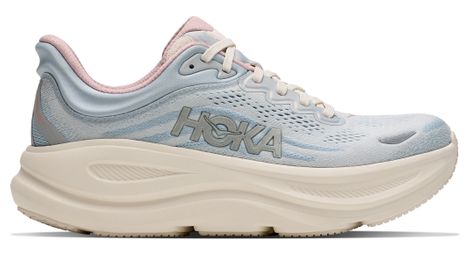 Zapatillas de running Hoka Bondi 9 GLM azul/rosa para mujer