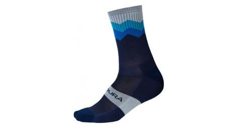 Paire de chaussettes endura ligne de crete bleu