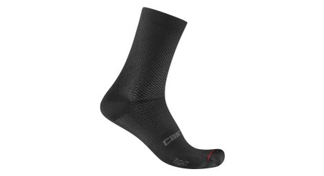 Calcetines castelli espresso 2 mujer negro