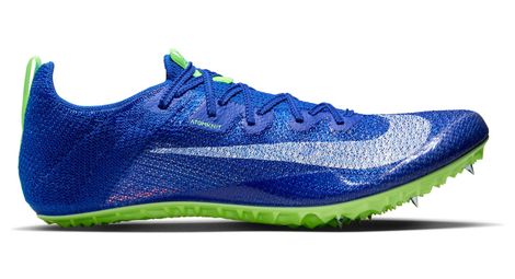 Nike zoom superfly elite 2 blue green unisex track & field shoes