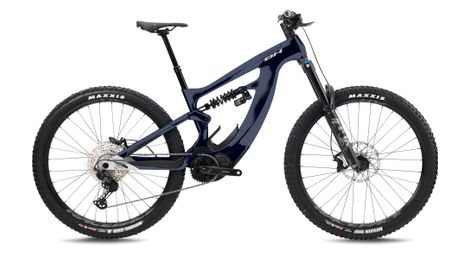 Vtt electrique tout-suspendu bh shimano xtep lynx pro 0.7 deore/xt 12v 720 wh 29 bleu/argent