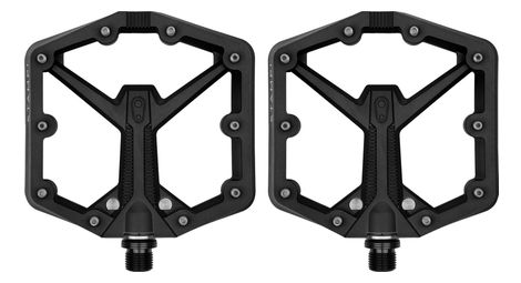 Paire de pédales plates crankbrothers stamp 1 gen 2 - large noir