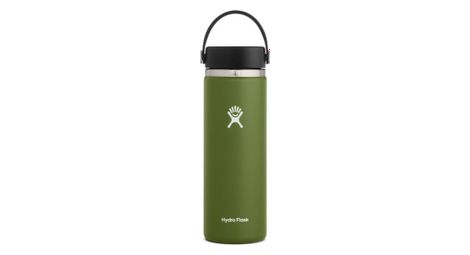 Hydro flask boca ancha con tapa flexible 591 ml caqui