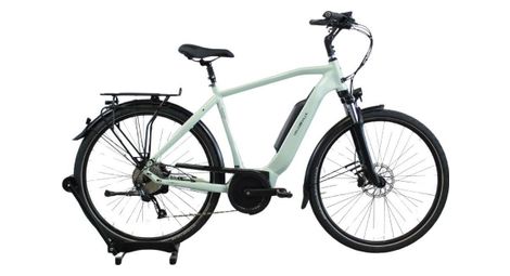 Produit reconditionné - vtc électrique vélo de ville aeb 800 vert - très bon état