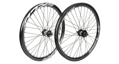 Set di ruote bmx excess xlc-3 cruiser 24'' | 10 mm | 36 fori nero