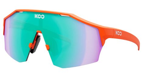 Lunettes koo alibi orange matt/green mirror