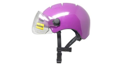 Casco kask urban lifestyle metal viola / viola