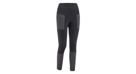 Pantalones lafuma tight trekker para mujer negro