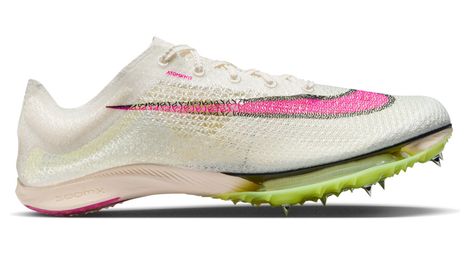 nike air zoom victory blanc rose jaune