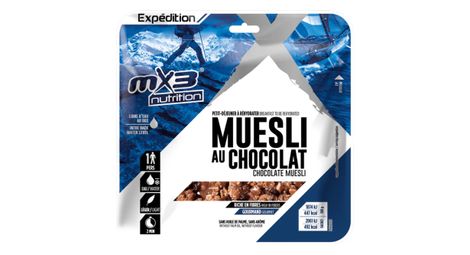 Desayuno liofilizado mx3 muesli de chocolate   110g