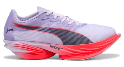 Zapatillas de running Puma Fast-R Nitro Elite 3 moradas/rojas para hombre