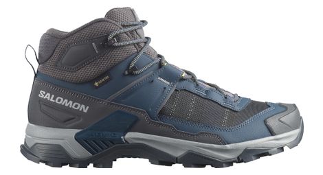 Chaussures de Randonnée Salomon X Ultra 5 Mid GTX Bleu/Gris Homme