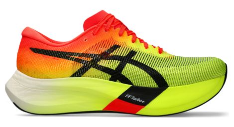 Chaussures running asics metaspeed edge paris jaune/rouge unisexe