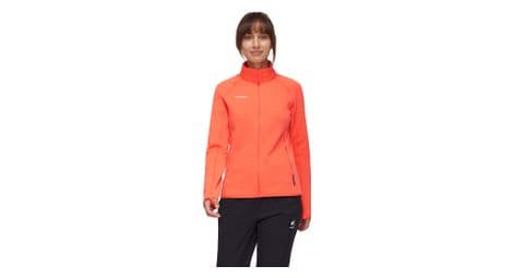 Veste polaire femme mammut aconcagua orange