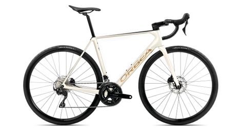 Orbea orca m30 bicicletta da strada shimano 105 12s 700 mm bianco avorio 2025