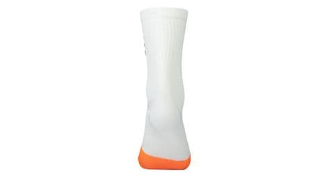 Chaussettes poc flair mid blanc / orange