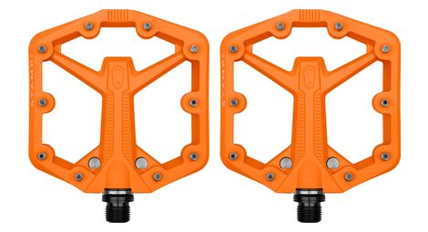 Crankbrothers stamp 1 gen 2 - pedali piatti piccoli arancione