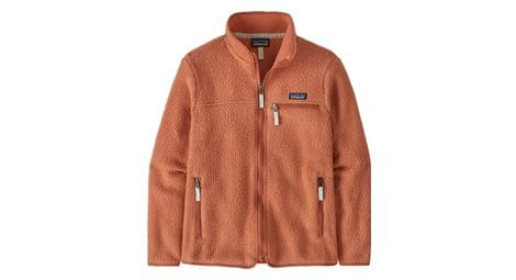 Veste polaire femme patagonia retro pile orange