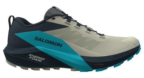 Zapatillas de trail salomon sense ride 5 beige azul