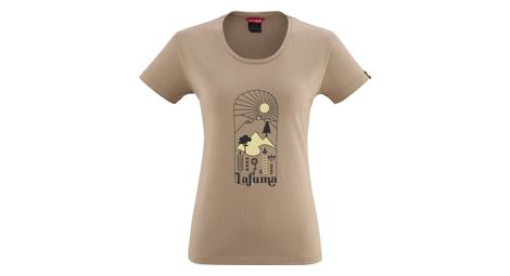 T-shirt femme lafuma pearl beige