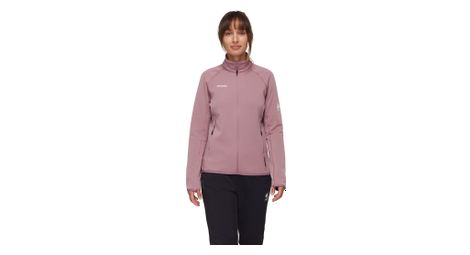 Chaqueta polar mammut aconcagua para mujer morado