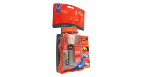 Trousse de survie etanche sol scout
