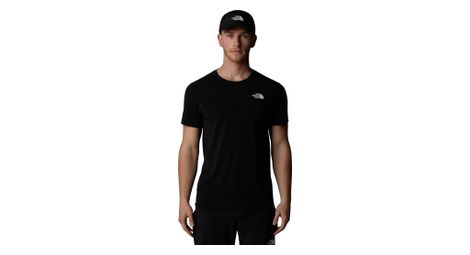 Camiseta de manga corta the north face lightning  alpinepara hombre negra